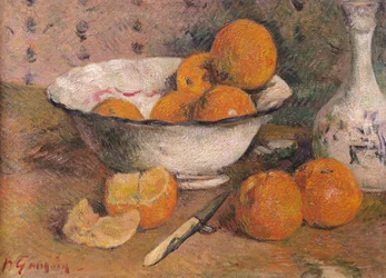 Stilleben med apelsiner, 1881